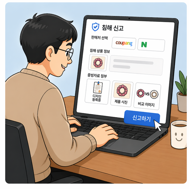 침해 신고 접수