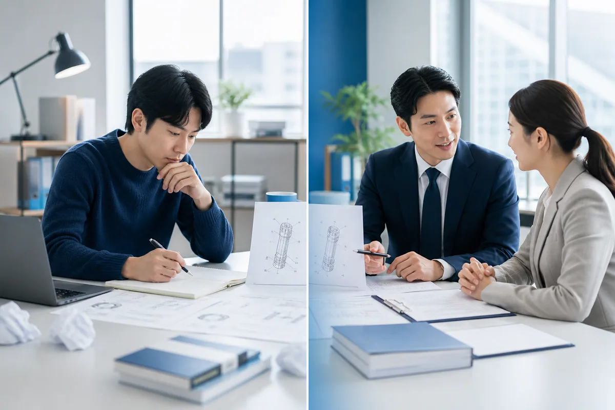 특허 출원 방법: 개인 직접출원과 전문가 의뢰 차이 대표 이미지